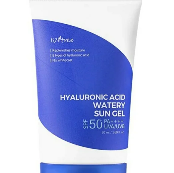 ISNTREE Hyaluronic Acid Watery Sun Gel 50ml 1.69 fl.oz 50+ PA++++ | (2 pack) - Picture 9 of 10